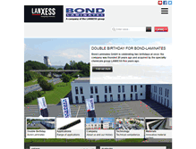 Tablet Screenshot of bond-laminates.com